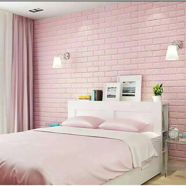 Wallpaper Foam Brick  uk : 77 x 70 cm [ 3 MM]  / wallpaper dinding