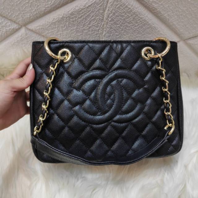 Chanel GST mini Caviar
Size 25cm
Semi premium