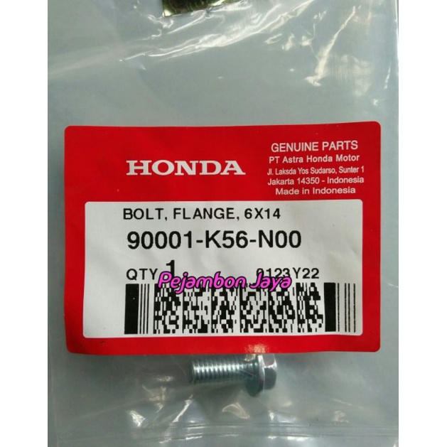 90001K56N00 BOLT FLANGE 6X14