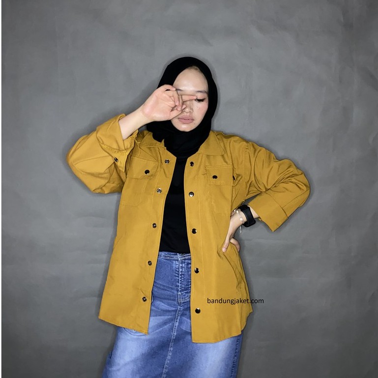 Jaket Semi Parka || Trucker Jacket || Size M - XXL