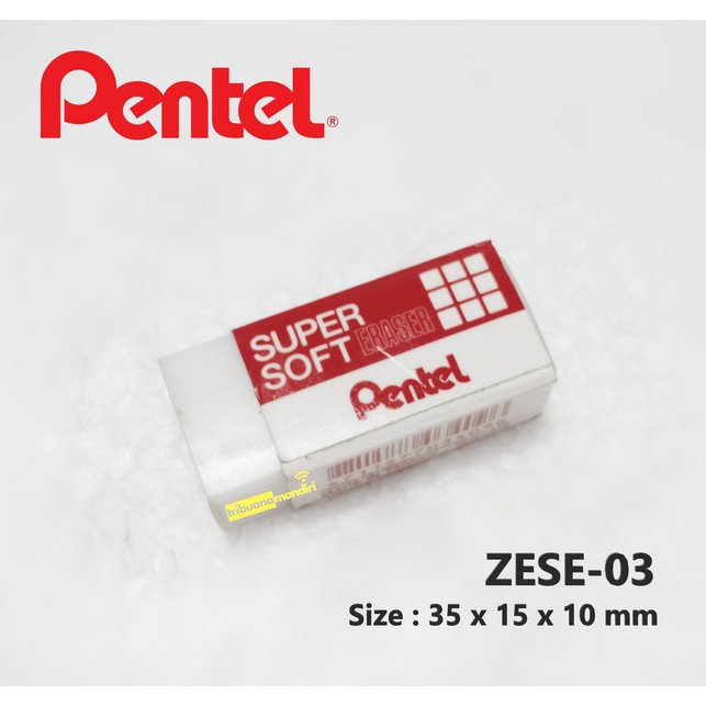 

Penghapus Pentel Super Soft Kecil