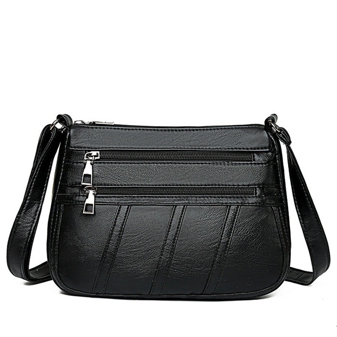 TAS SELEMPANG WANITA KOREA BRANDED PREMIUM KULIT HITAM TA568B5 LAVIE IMPORT SLING BAG FASHION CEWEK MURAH KEKINIAN BATAM REMAJA SIMPLE TERBARU