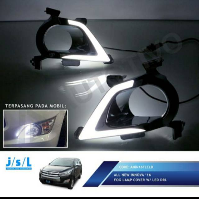 LED DRL foglamp cover all new Innova 2016 jsl