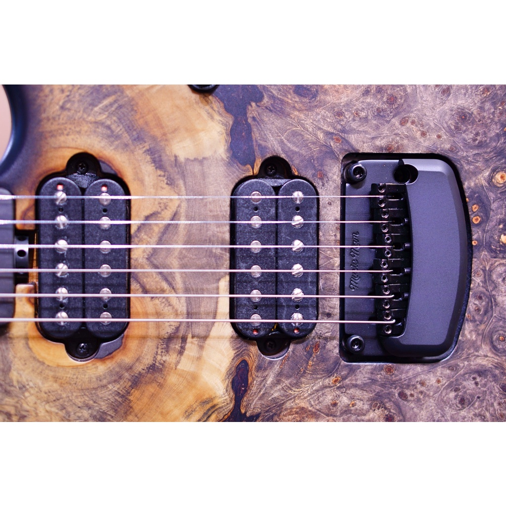 Ernie Ball Music man Cutlass HH Trem - 6 String - Jason Richardson - Burl Top  S06888