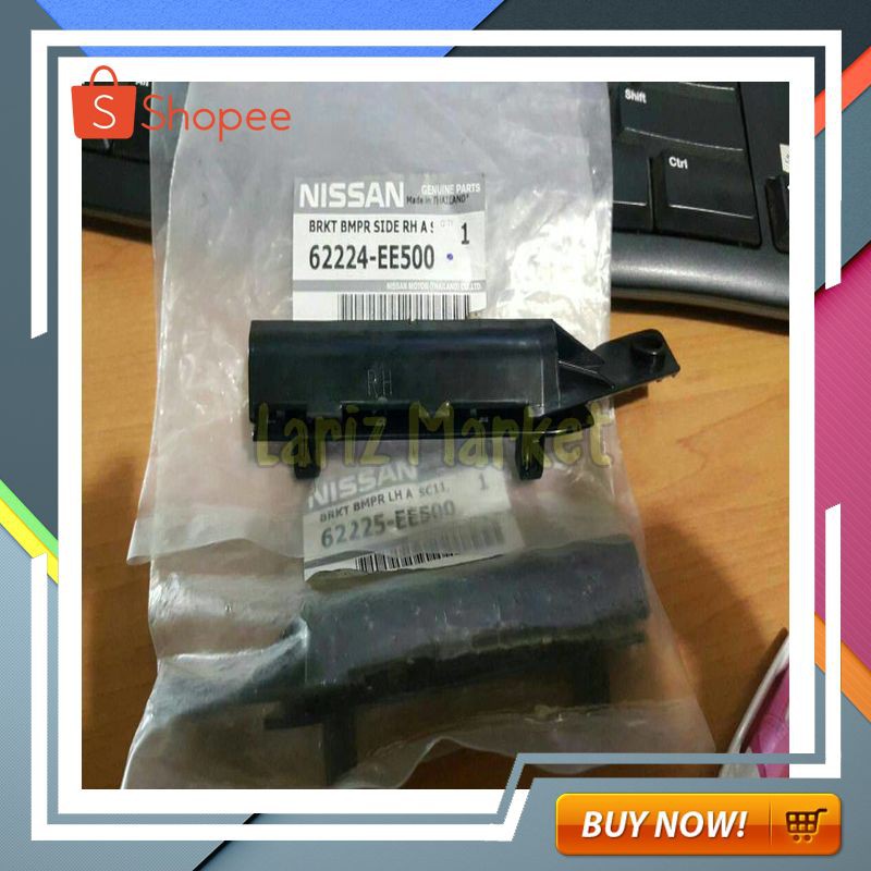 PROMO SPESIAL BRACKET BUMPER DEPAN LATIO ORIGINAL 62224/5-EE500