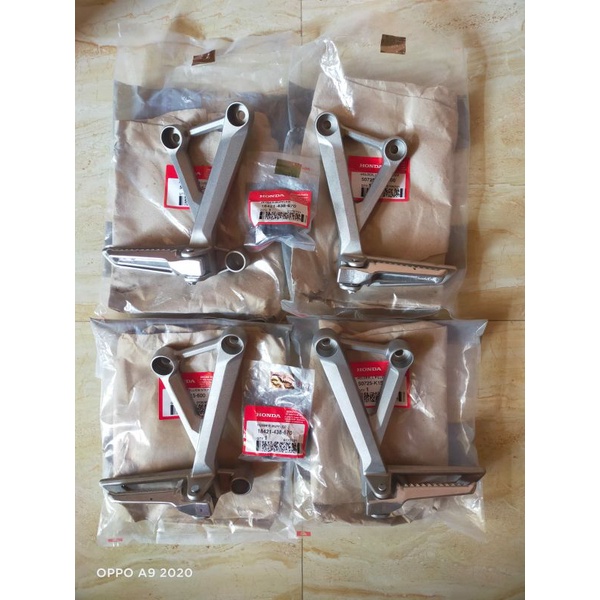 Postep Belakang Honda Cb150r LED New / Footstep CB150r Facelid Original Baru / Postep Belakang CB150