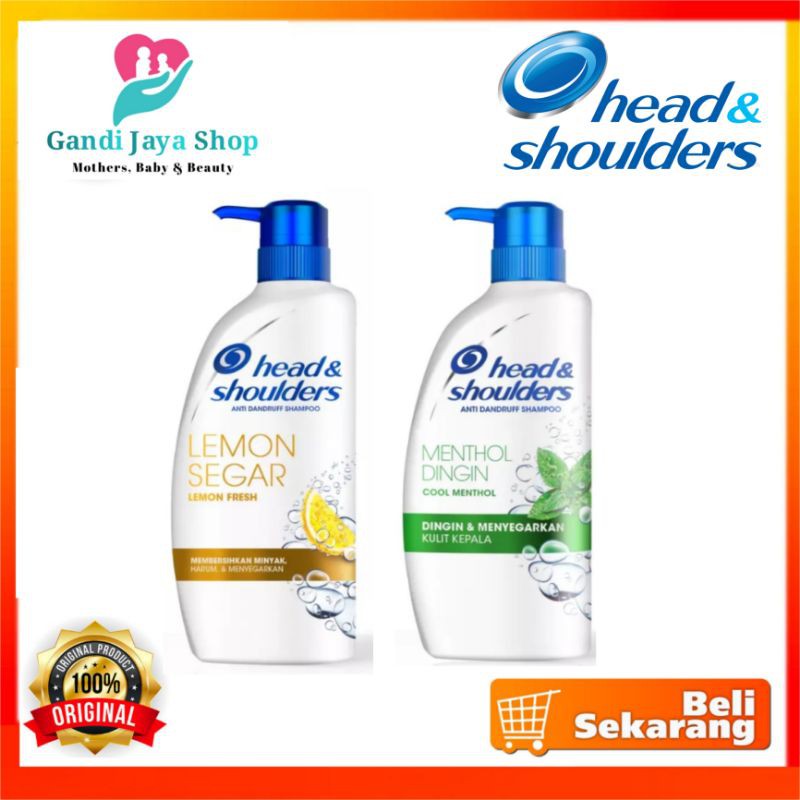 Shampoo Head &amp; Shoulders 680ml - 850ml Cool Menthol/Lemon Fresh