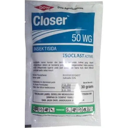 INSEKTISIDA CLOSER 50 WG 30 GR