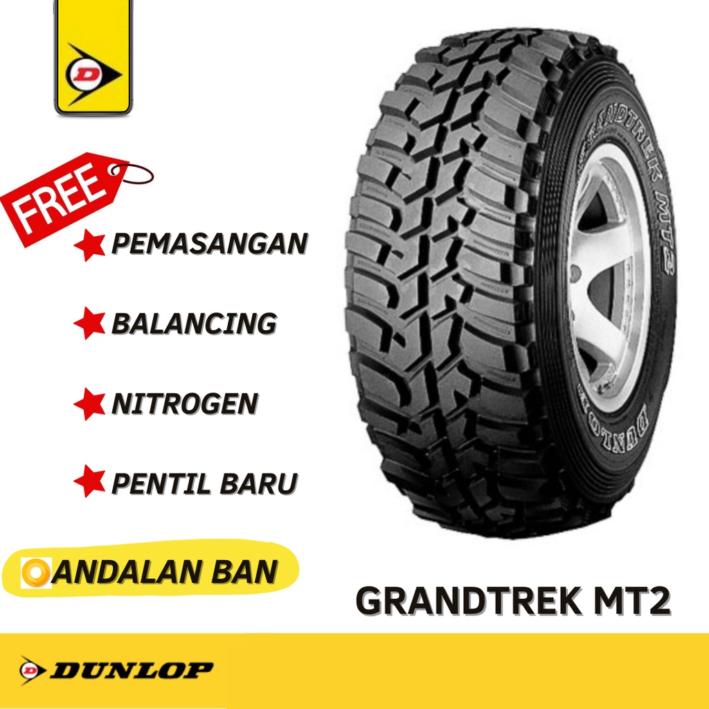 KUPON BAN DUNLOP 265/65 R17 MT2