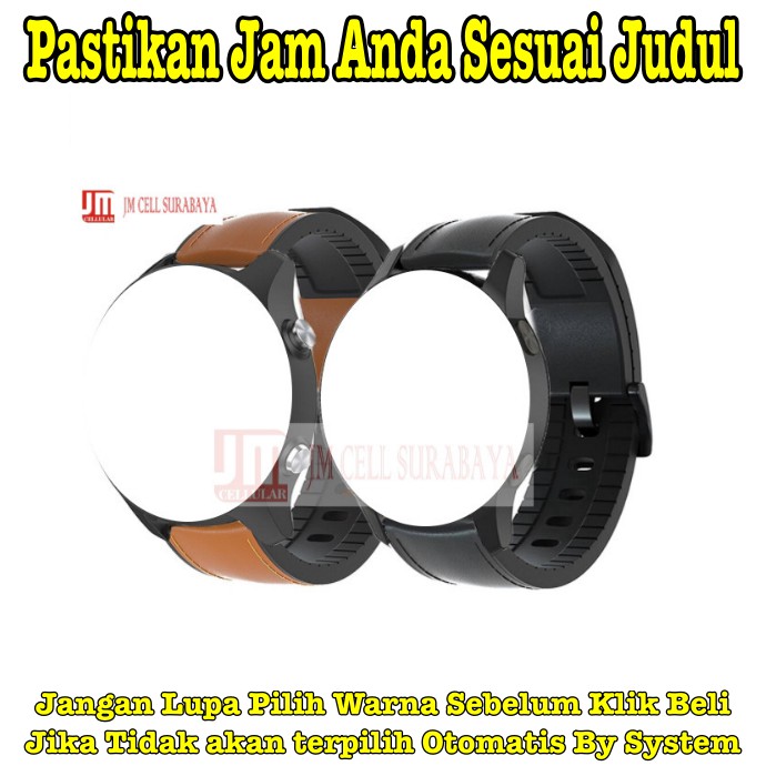 Tali Jam Strap Polar Ignite / Unite / Suunto 3 Fitness - Hybrid Rubber Leather