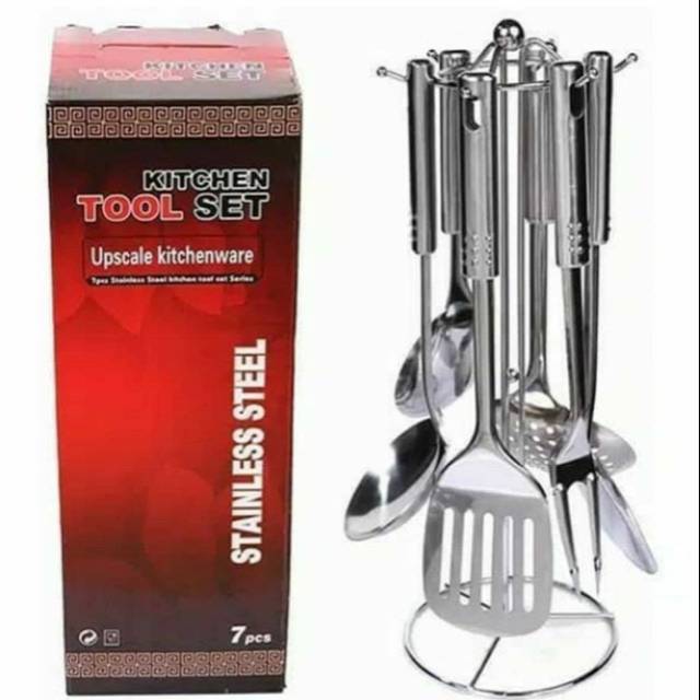 Kitchen tool set 7pc alat dapur masak spatula set | Shopee Indonesia