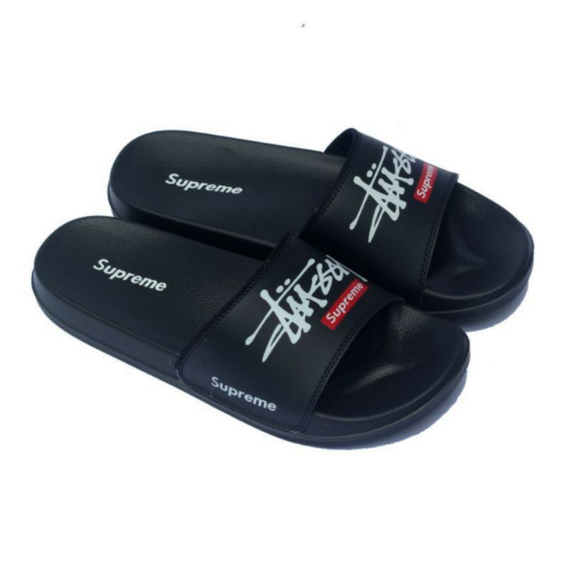 SENDAL SLOP SUPREME PRIA DAN WANITA  SLIP ON SLIDE UNISEX TERMURAH