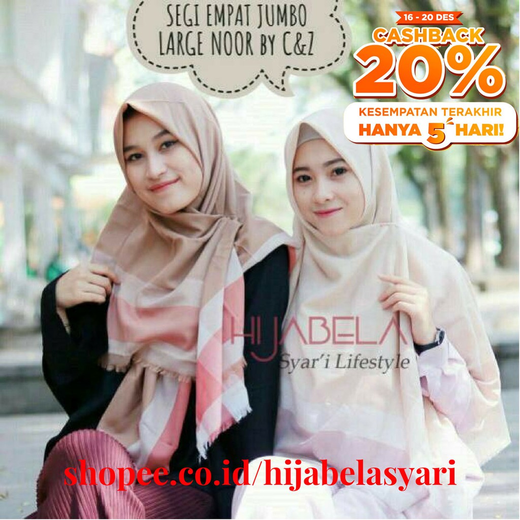 Jilbab Segi Empat Large Noor Rawis Jumbo Salur Seperti Jilbab Segi Empat Large Noor Rawis Jumbo Salur Seperti