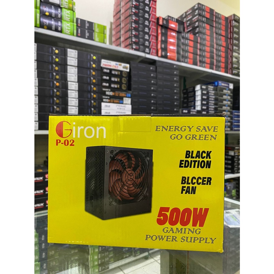 PSU POWER SUPPLY GIRON P02 500 WATT TOP GAN