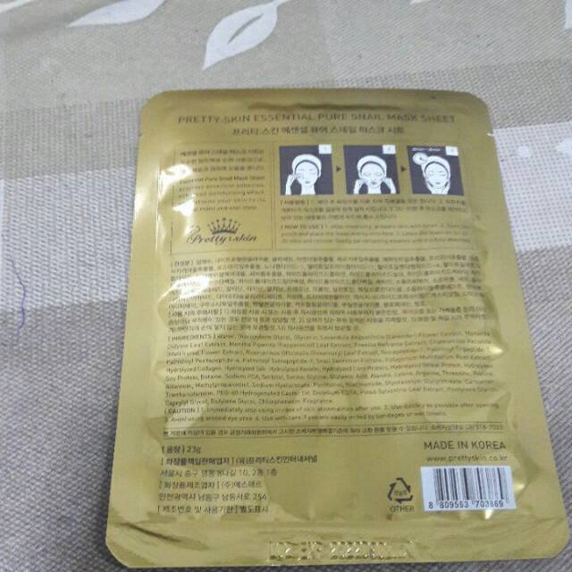 Masker wajah murah import korea pretty skin
