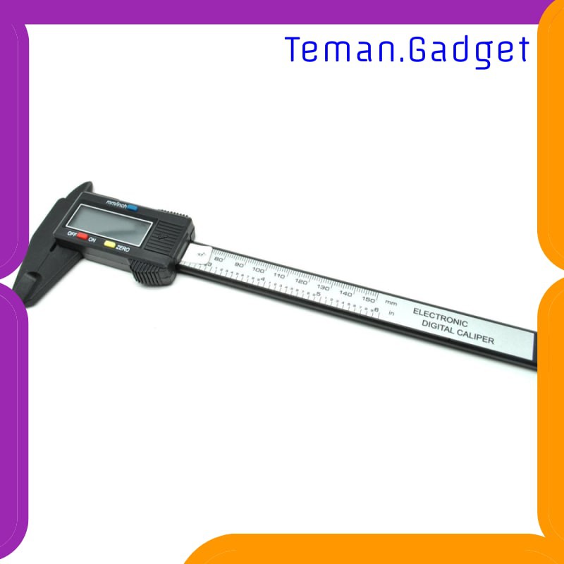 TG-DE041 Taffware Jangka Sorong Digital Vernier Caliper LCD Screen - JIGO-150