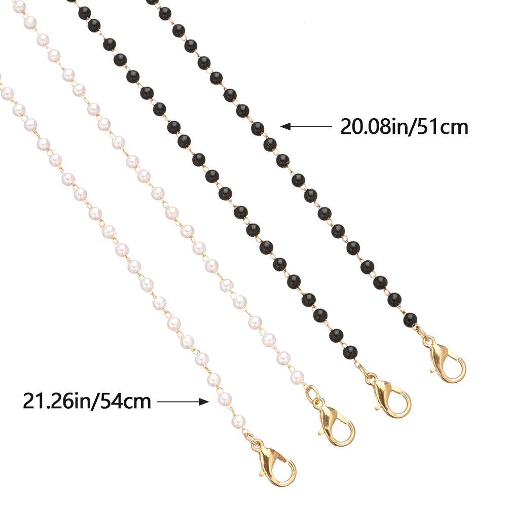 R-flower protectionChain Pearl Wanita Lanyard Cord Beaded protectionHolder Kalung Tali