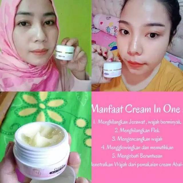 Cream ecer all in one wa beauty mixspf