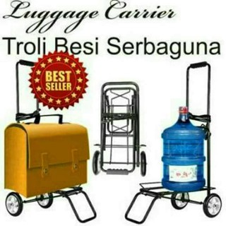 Alat Angkut Barang Troley Troli Lipat Bawa Aqua Galon Dan Gas Trolley