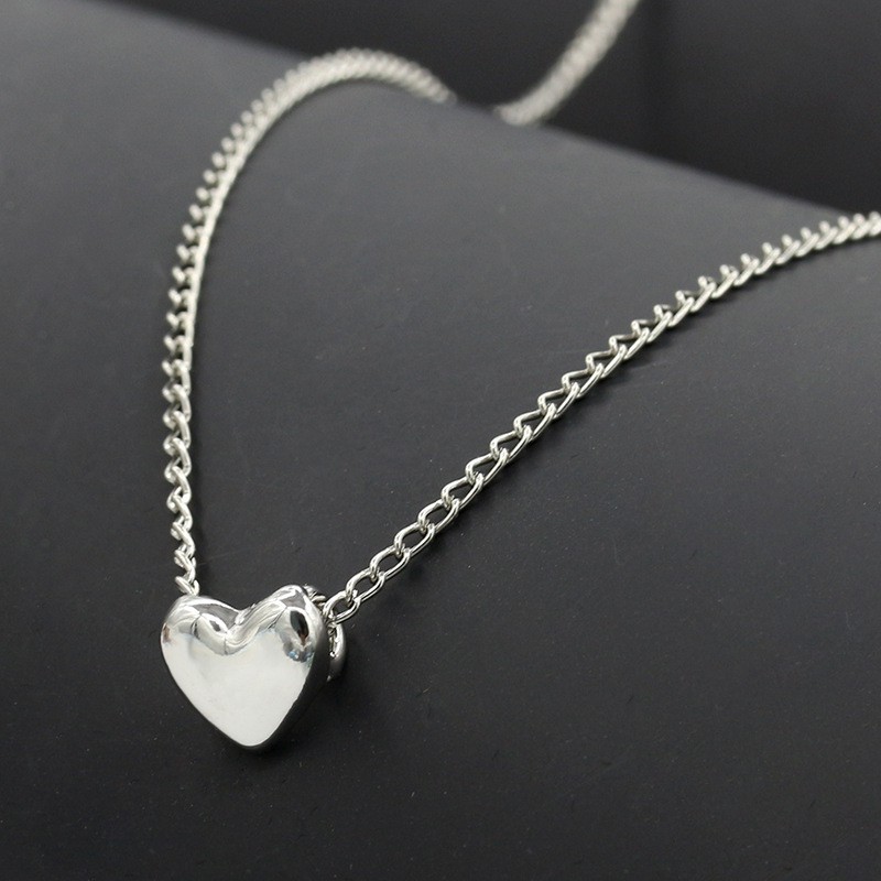 Kalung Love Mini Cantik Aksesoris Fashion /Kalung Love Rantai Lapis Emas Dengan Liontin Love Import