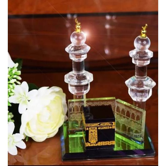 Miniatur Kristal Kabah 2 Menara Kaca Promo