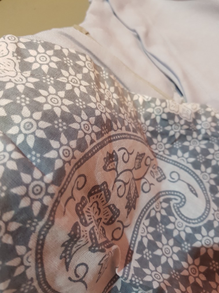 Batik Atasan Wanita Tey-17 Batik Wanita Asj Sa Hrb026 Kenongo Kemeja Tosca Pendek