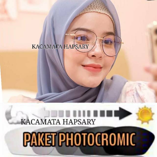 FRAME KACAMATA MINUS | FREE LENSA PHOTOCROMIC | KACAMATA ANTI RADIASI | KACAMATA WANITA 6246