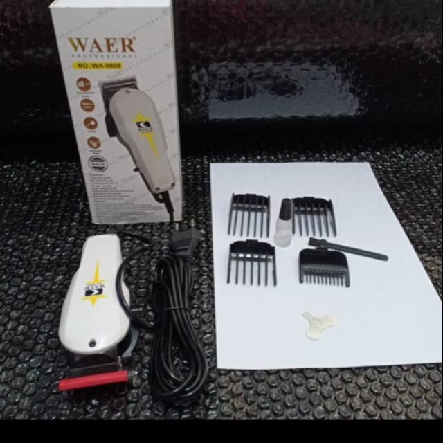 Hair Clipper Waer WA-8808 ORIGINAL - Alat Cukur Rambut Listrik Waer 8808 ORIGINAL