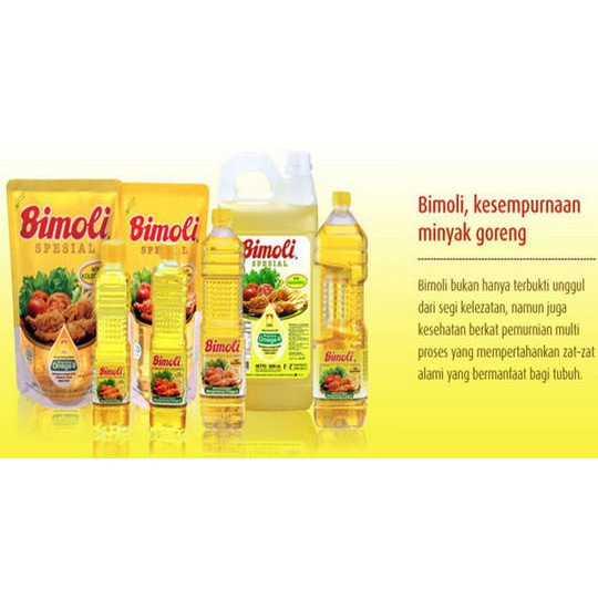 MINYAK GORENG BIMOLI 1 LITER COOKING OIL HALAL