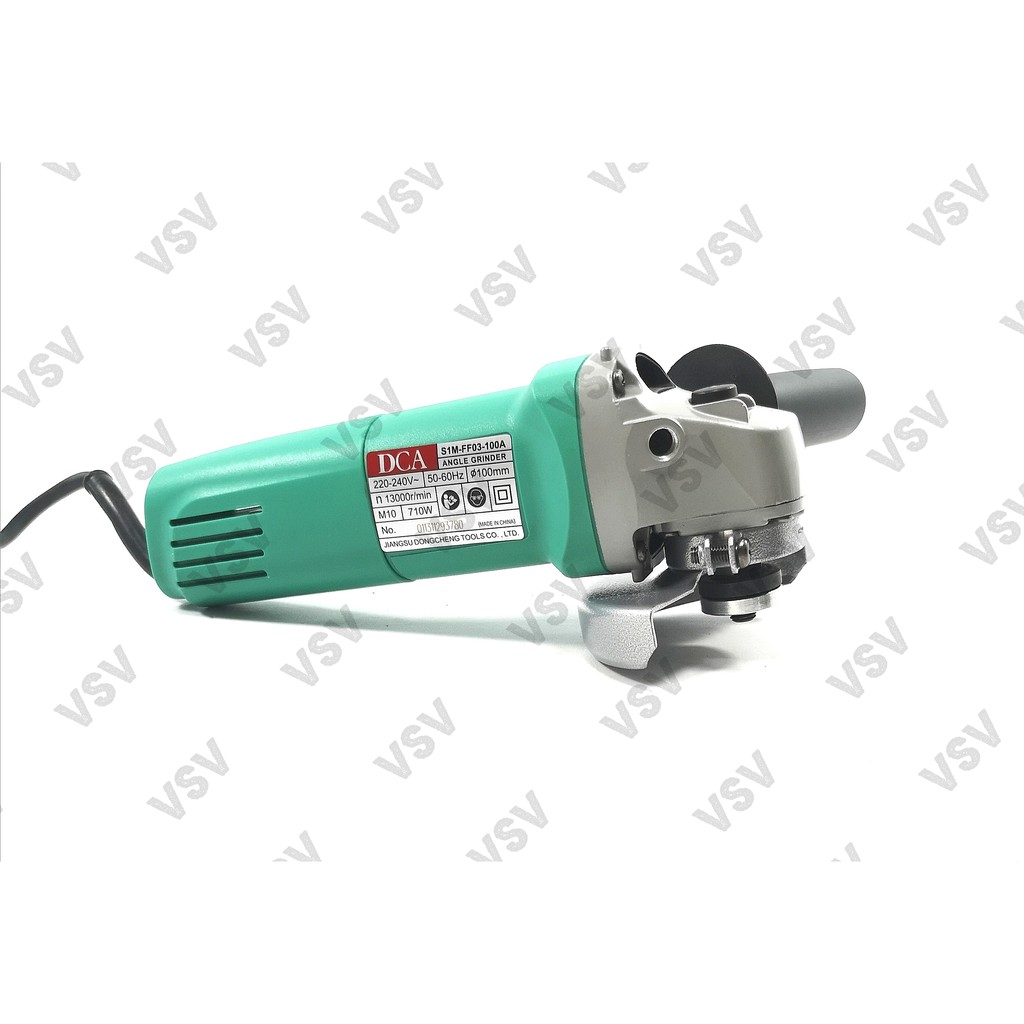 DCA Mesin Gurinda Tangan 4&quot; ASM03-100A Angle Grinder 4&quot; 100mm