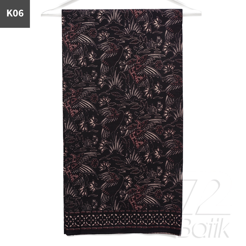 KAIN BATIK KATUN Premium Motif Bangau Two Tone Pagi Sore Warna Coklat 721573 Cap 72 Jarik Jarit Samping Kebat Panjang Batik Katun Modern Premium Bahan Seragam Batik Pernikahan Kantor Keluarga Murah Kamen Jadi Batik Bali Lembaran