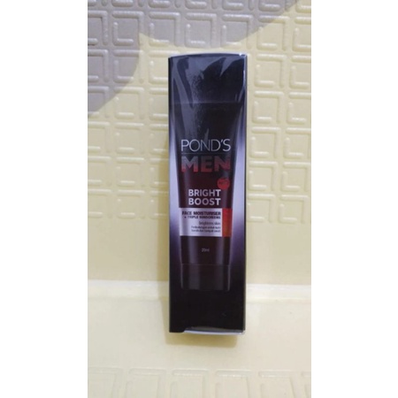 Moisturizer Murah - PONDS Men Bright Boost Face Moisturizer 20Ml