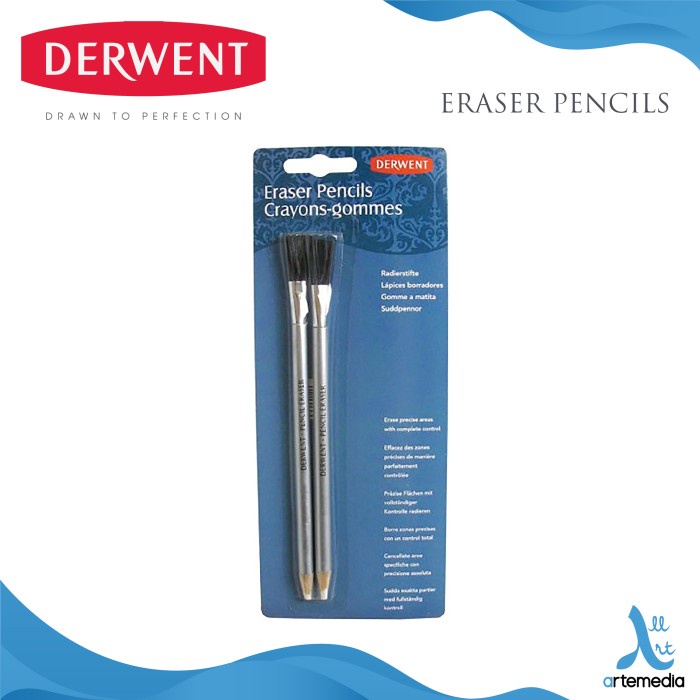 

Penghapus Pensil Derwent Pencil Eraser Set 2 Blister Pack