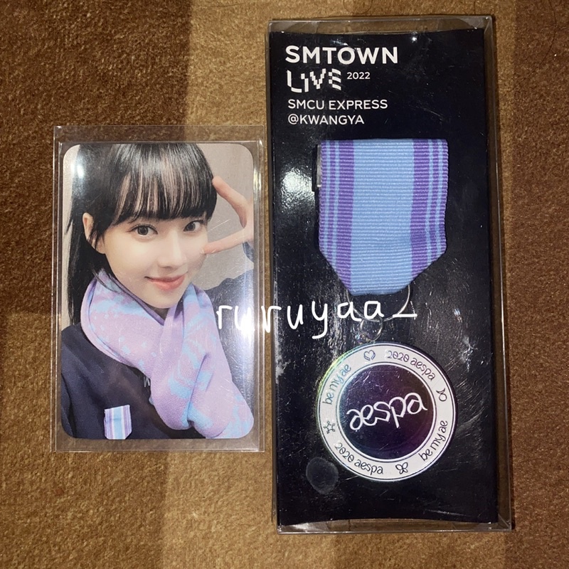 UNSEALED EMBLEM WINTER OFFICIAL MD SMCU CONCERT AESPA MERCH KARINA GISELLE NINGNING