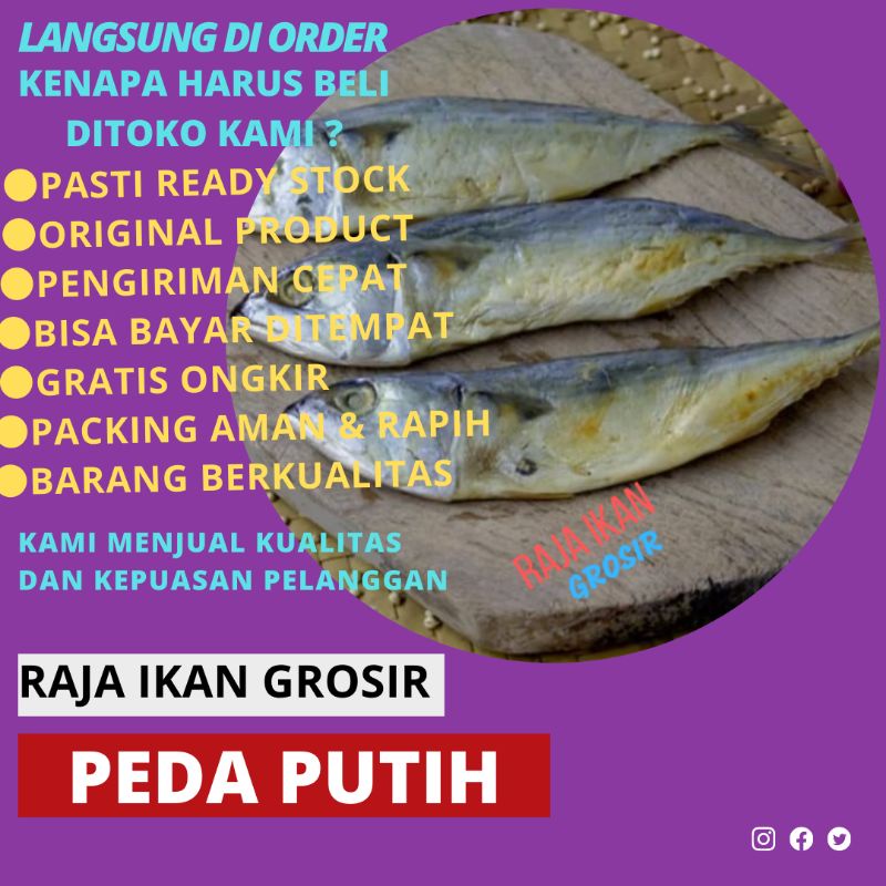 

PEDA PUTIH 250 GRAM BAGUS BESAR
