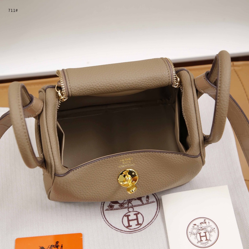 BAG Mini Gold Hardware 20Cm in Togo Leather 711