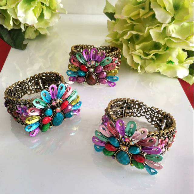 Gelang Fashion Perak Bakar Code : BRCP 0017