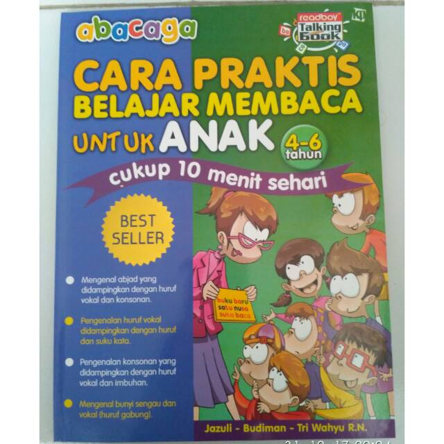 Gratis buku belajar membaca untuk anak tkj di