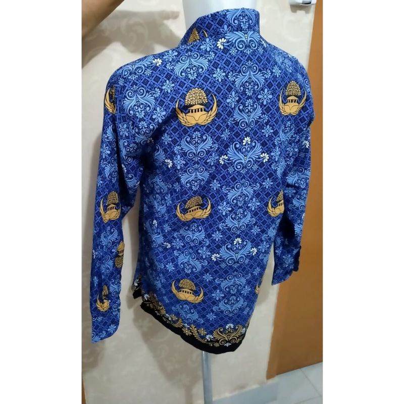 Baju Korpri Terbaru  Full Furing /Seragam PNS/Batik Korpri Terbaru