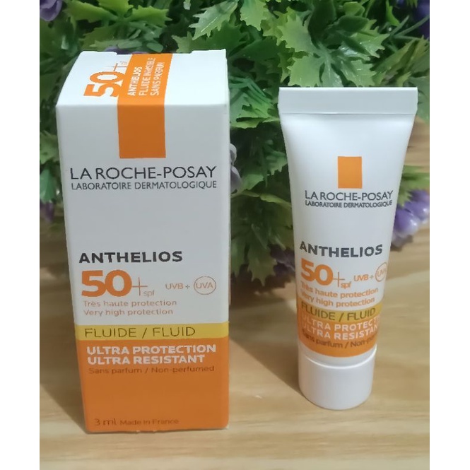La Roche Posay Anthelios Fluid SPF 50+ Sunscreen 3 ml