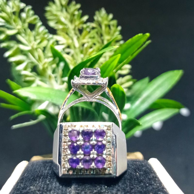 CINCIN COUPLE - CINCIN BERLIAN - CINCIN PERAK HARGA SELER - Cincin couple murah