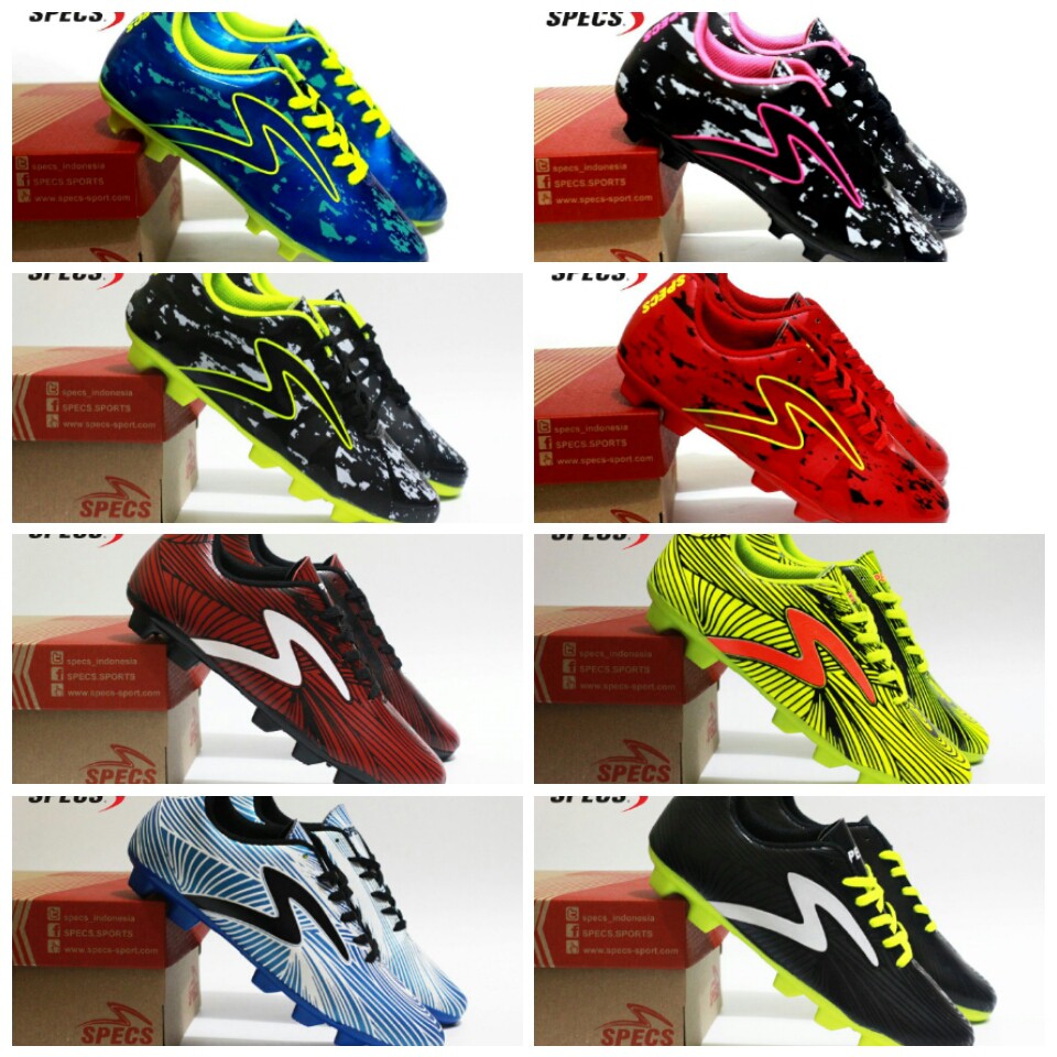sepatu bola specs baricada original premium 39-44 import