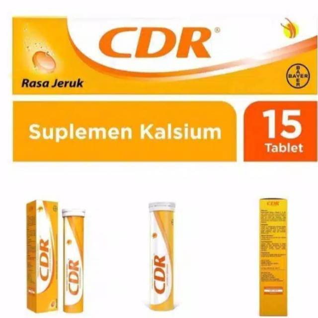 CDR CALSIUM D REDOXON 15 tablet