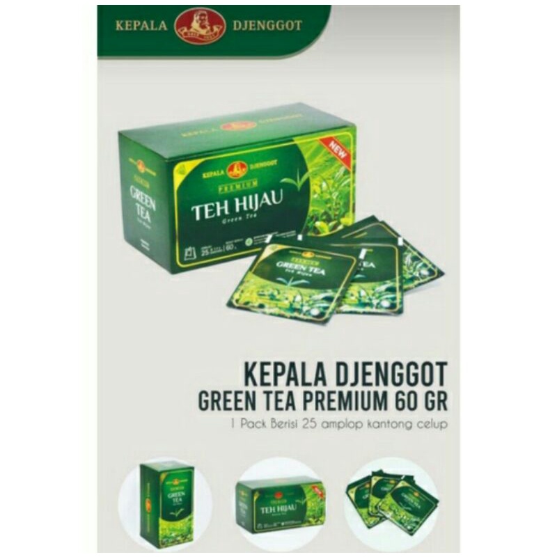 

Teh Hijau Celup 25's Kepala Djenggot