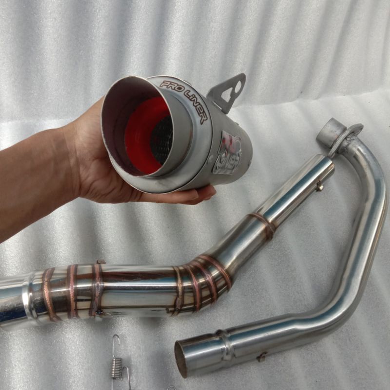 KNALPOT RACING R15 VIXSAON CB 150R PROLINER SAMBLAS
