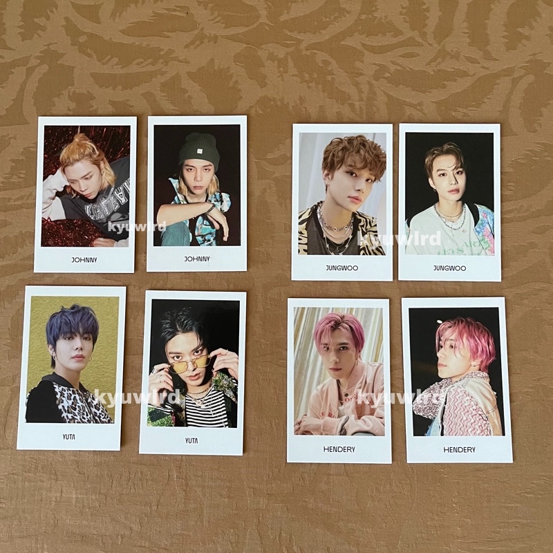 NCT WORK IT POLAROID COLLECTBOOK JUNGWOO YUTA JOHNNY HENDERY RESONANCE 2020