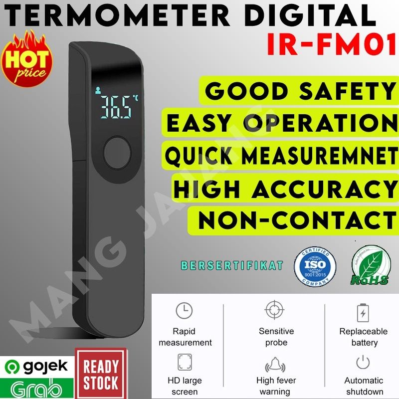 READY thermogun digital bisa COD
