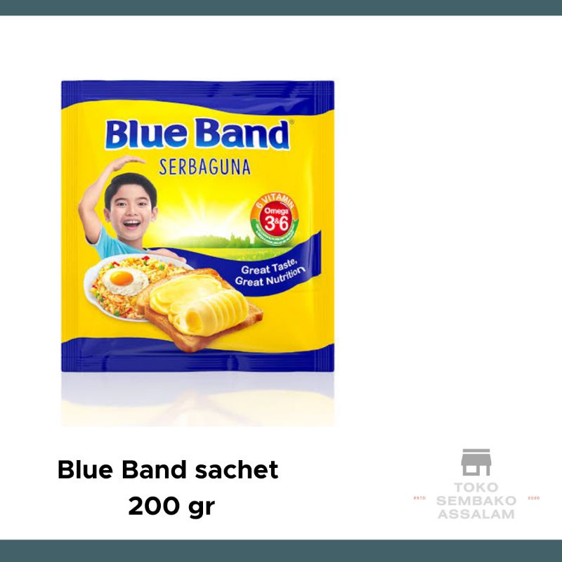 

blue band sachet 200gr / blue band 200gr