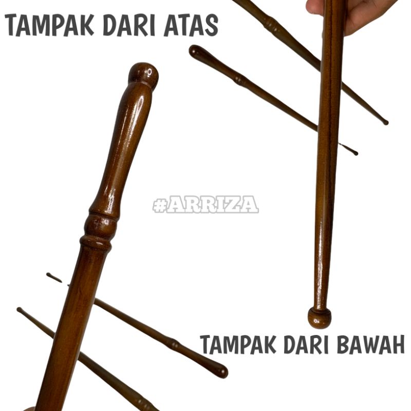 Tongkat / Stick / Ketukan Untuk Mengajar Ngaji Dari Kayu Jati Asli