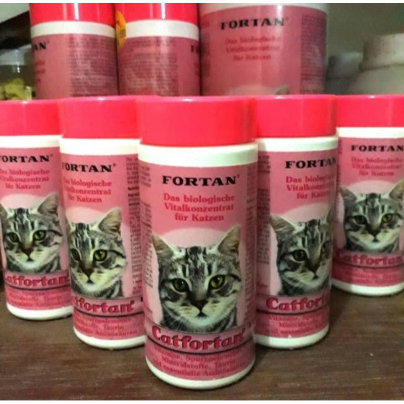 (kemasan 1000gr) cat fortan / catfortan 1000gr multivitamin untuk kucing